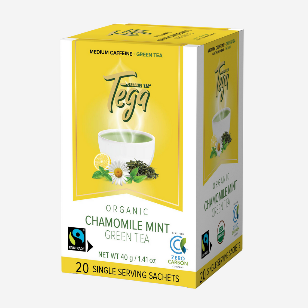 Chamomile Mint Green Tea with Citrus Organic Tea