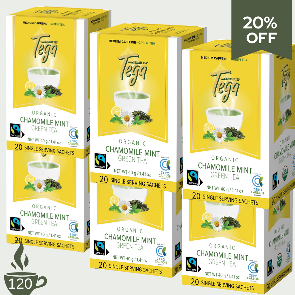 Chamomile Mint Green Tea with Citrus Organic Tea
