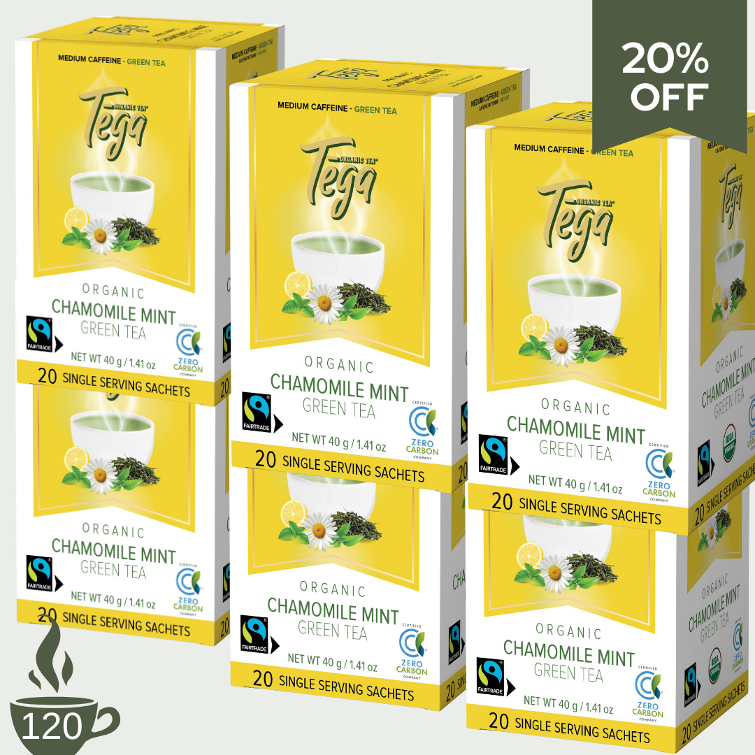 Chamomile Mint Green Tea with Citrus Organic Tea