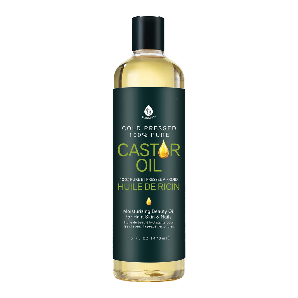 100% Pure Cold Pressed Castor Oil