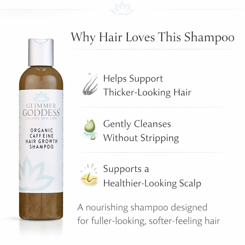 Organic Caffeine Shampoo for Hair Growth