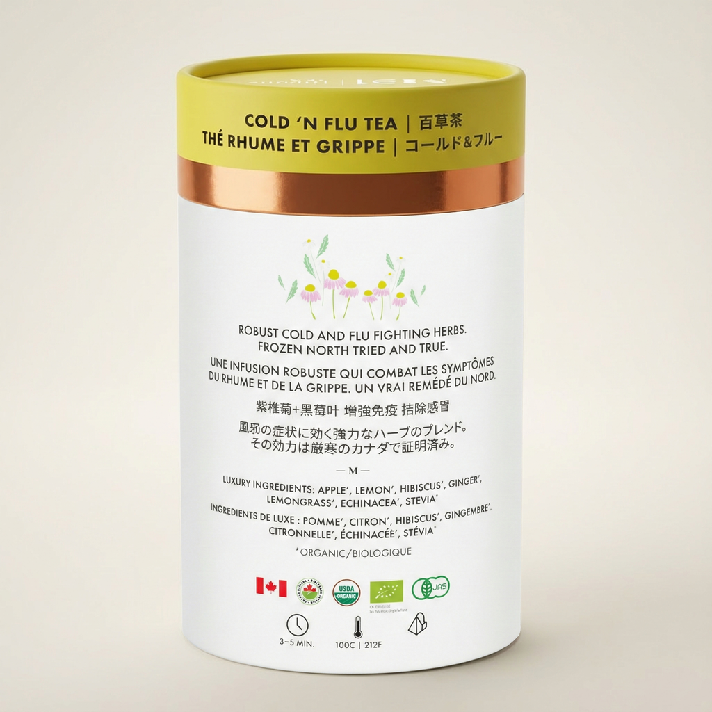 Echinacea Apple Lemon Tea | Organic