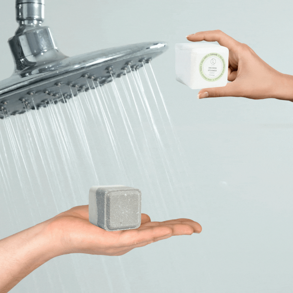 CBD Shower Steamers Gift Set - 5 Big Fizzies (THC Free)