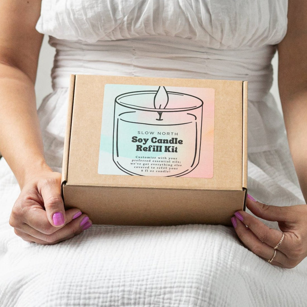 Soy Candle Refill Kit & Essential Oil Blend