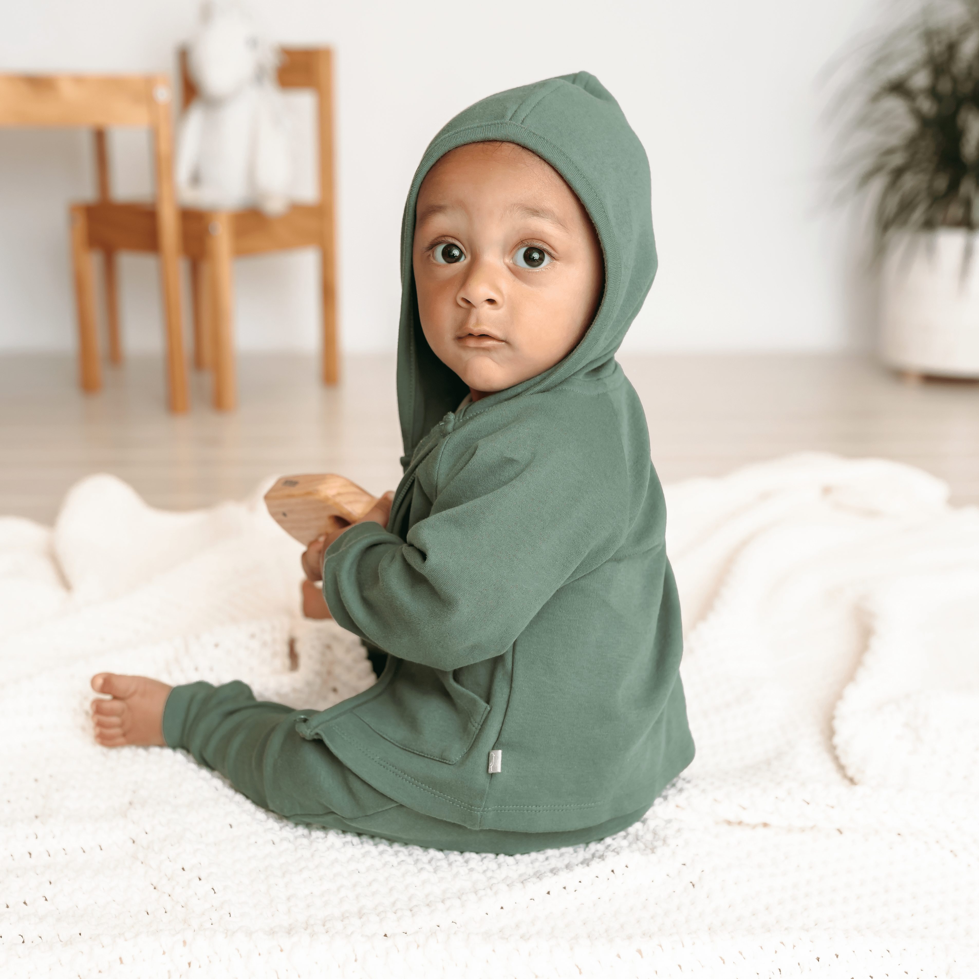 Basil Green Hoodie