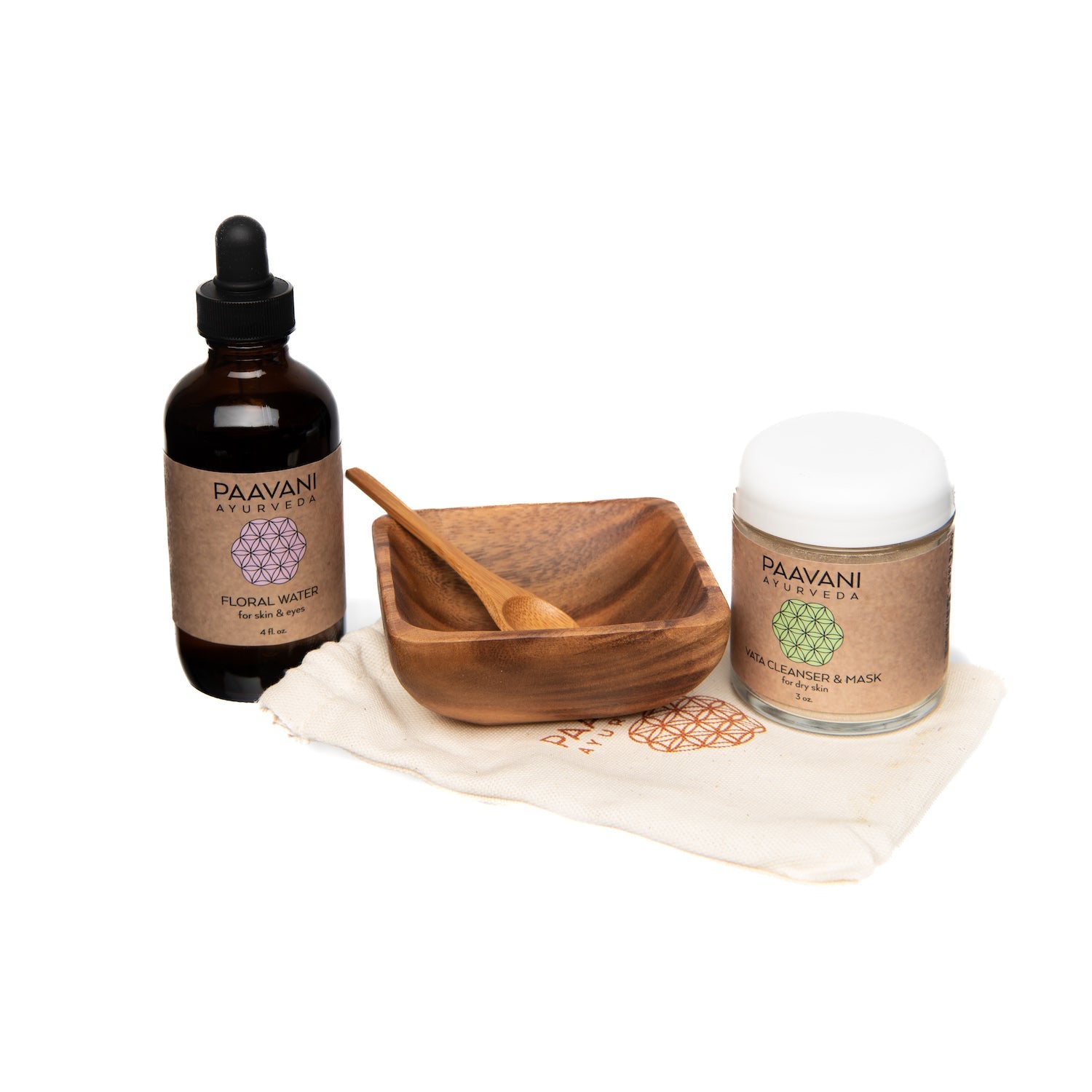 Ayurvedic Facial Cleanser & Mask Kit