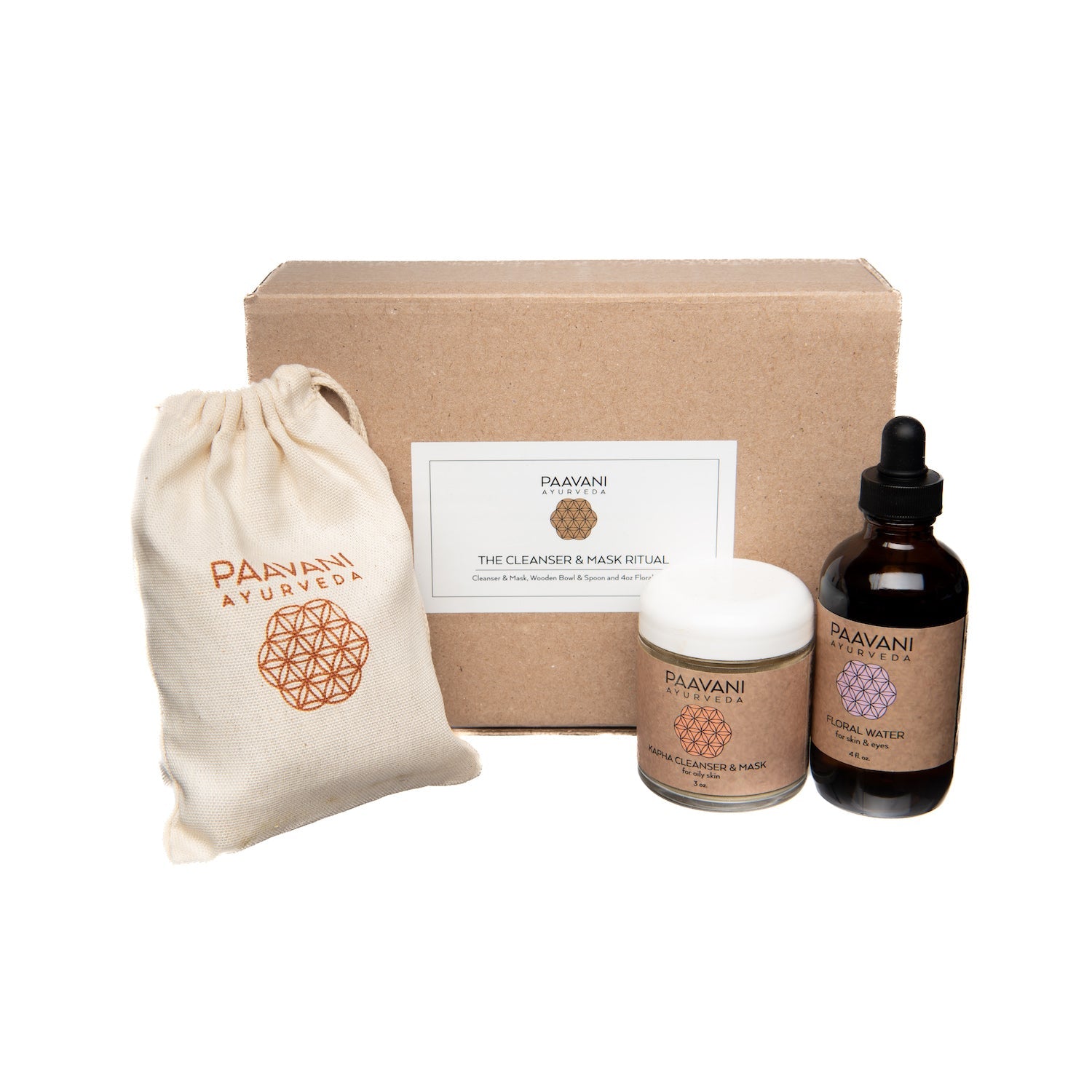 Ayurvedic Facial Cleanser & Mask Kit