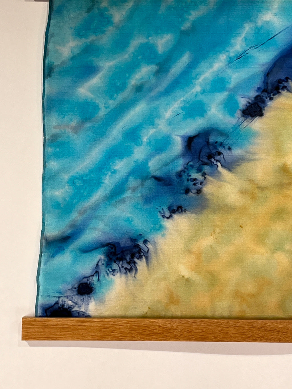 Painting on Silk - Surf Zone Mini
