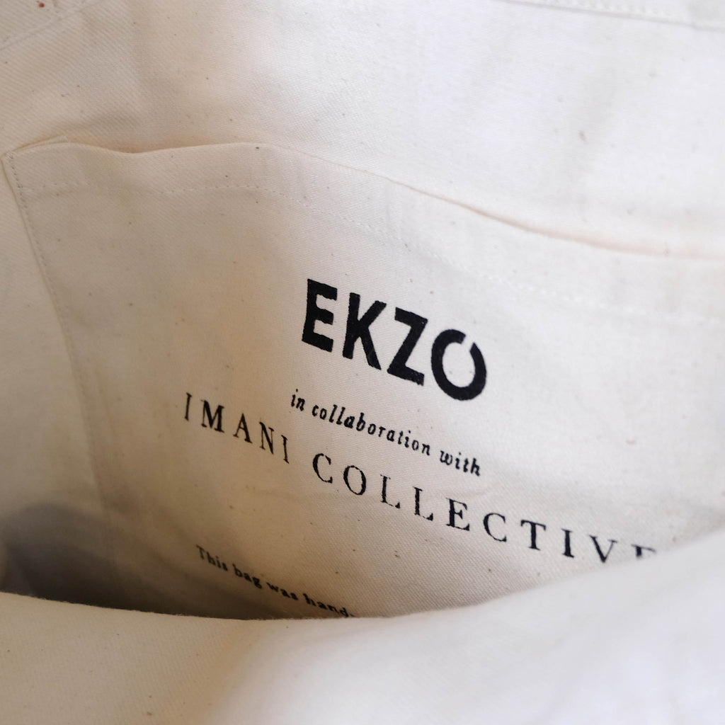 Block Tote Bag - Green