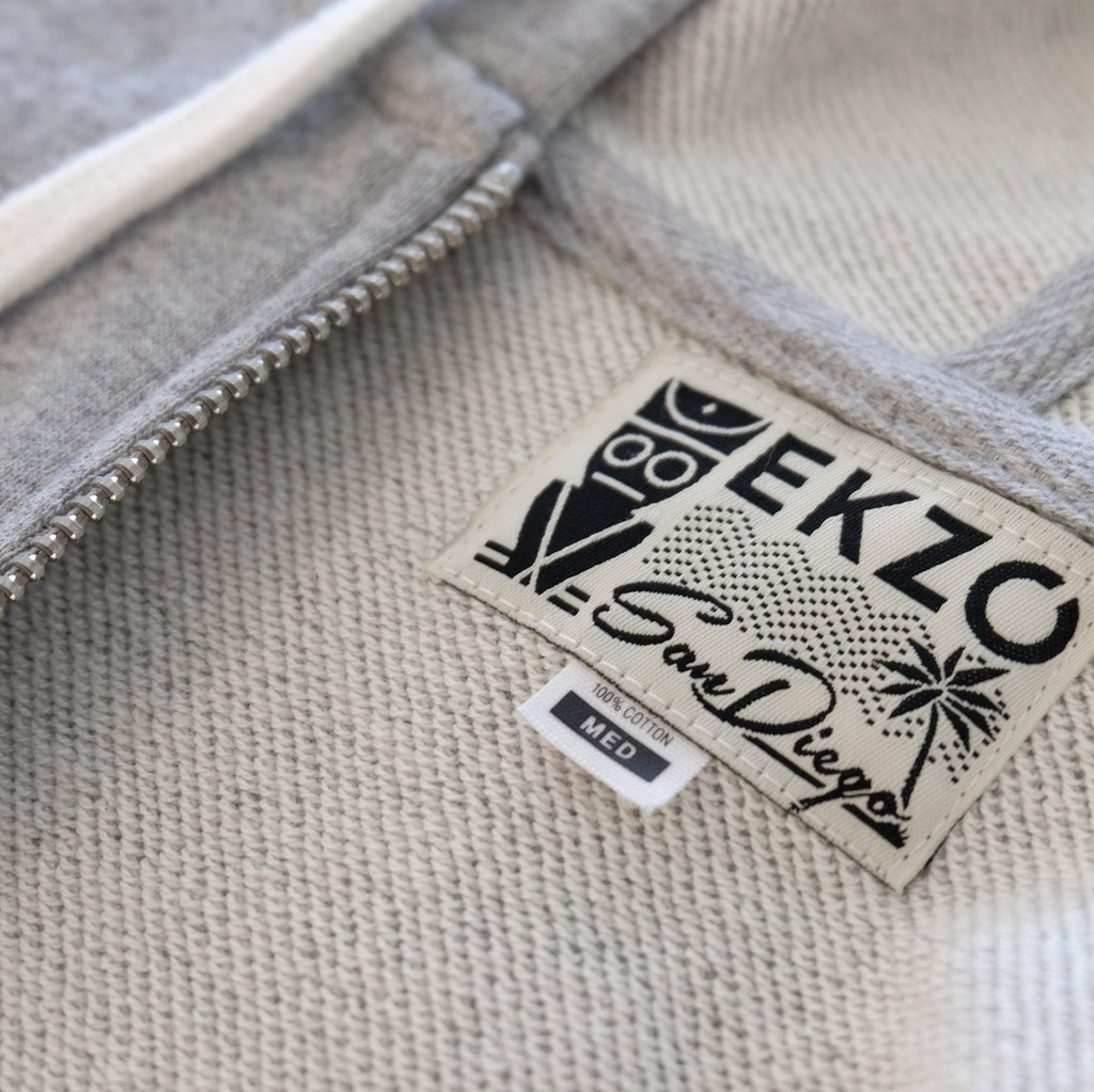 Zip Gray Hoodie