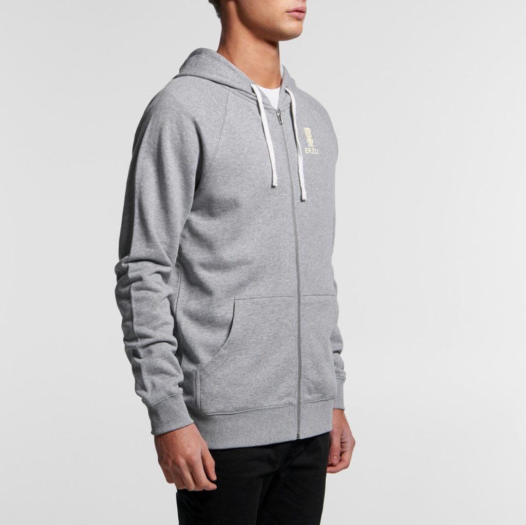 Zip Gray Hoodie