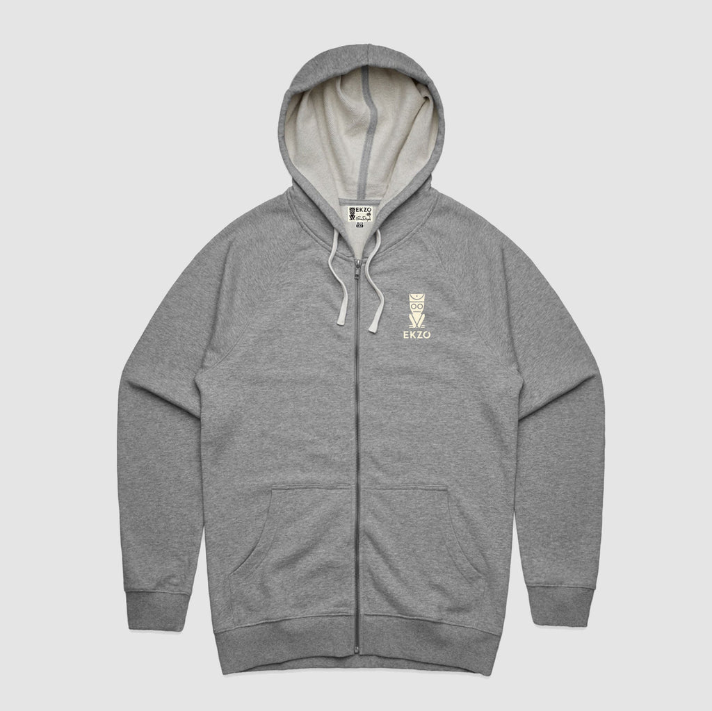 Zip Gray Hoodie