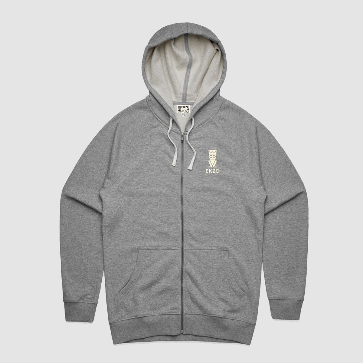 Zip Gray Hoodie