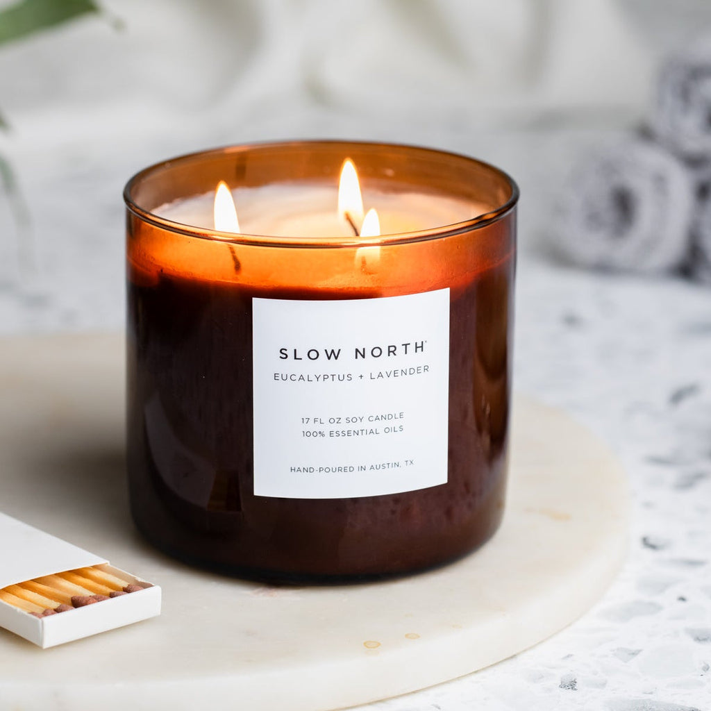 Eucalyptus & Lavender Signature 3-Wick Candle