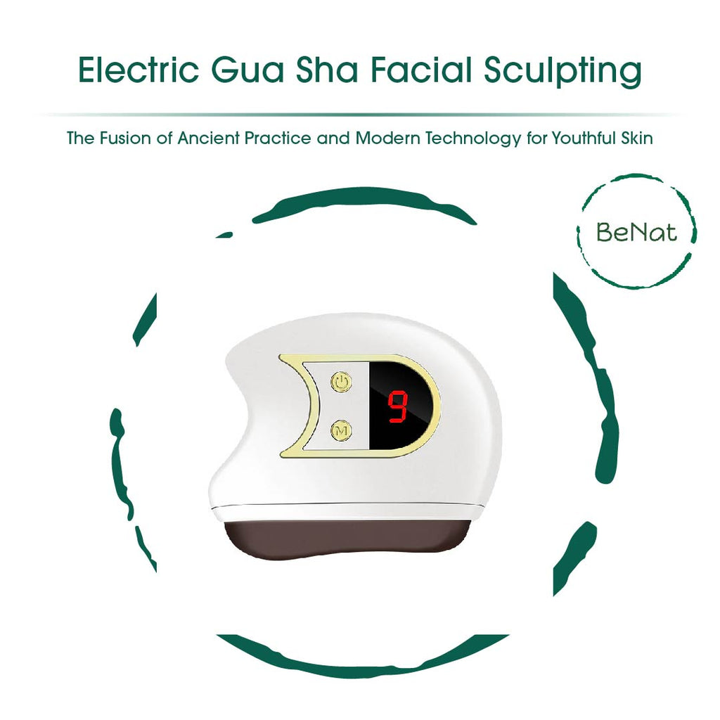 Lift, Sculpt & Glow Toolkit - LED Therapy, Electric Gua Sha & Microcurrent Toning Device for Radiant Skin (Set of 3)
