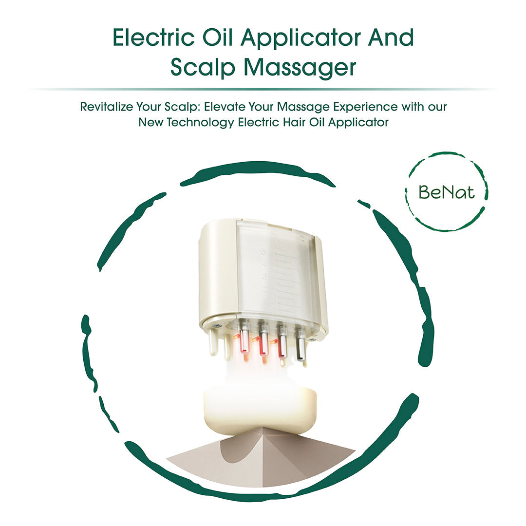 2-in-1 Electric Oil Applicator & Vibration Scalp Massager