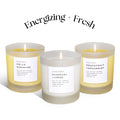 Energizing & Fresh Trio Signature Candle Bundle