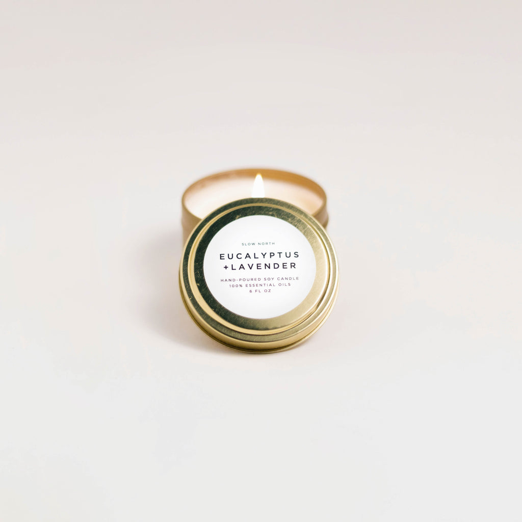 Eucalyptus & Lavender Soy Candle