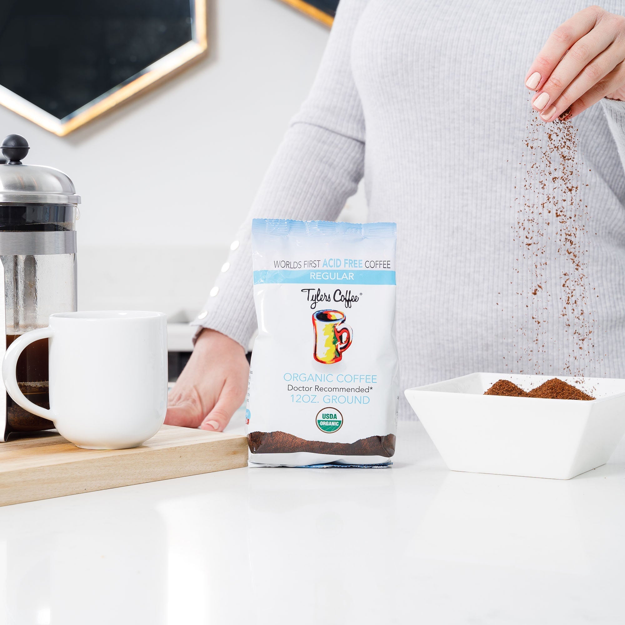 Ground Z-Roast Coffee - Regular (2 bags)