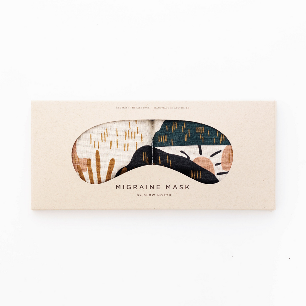 Rainbow Hill Eye Mask