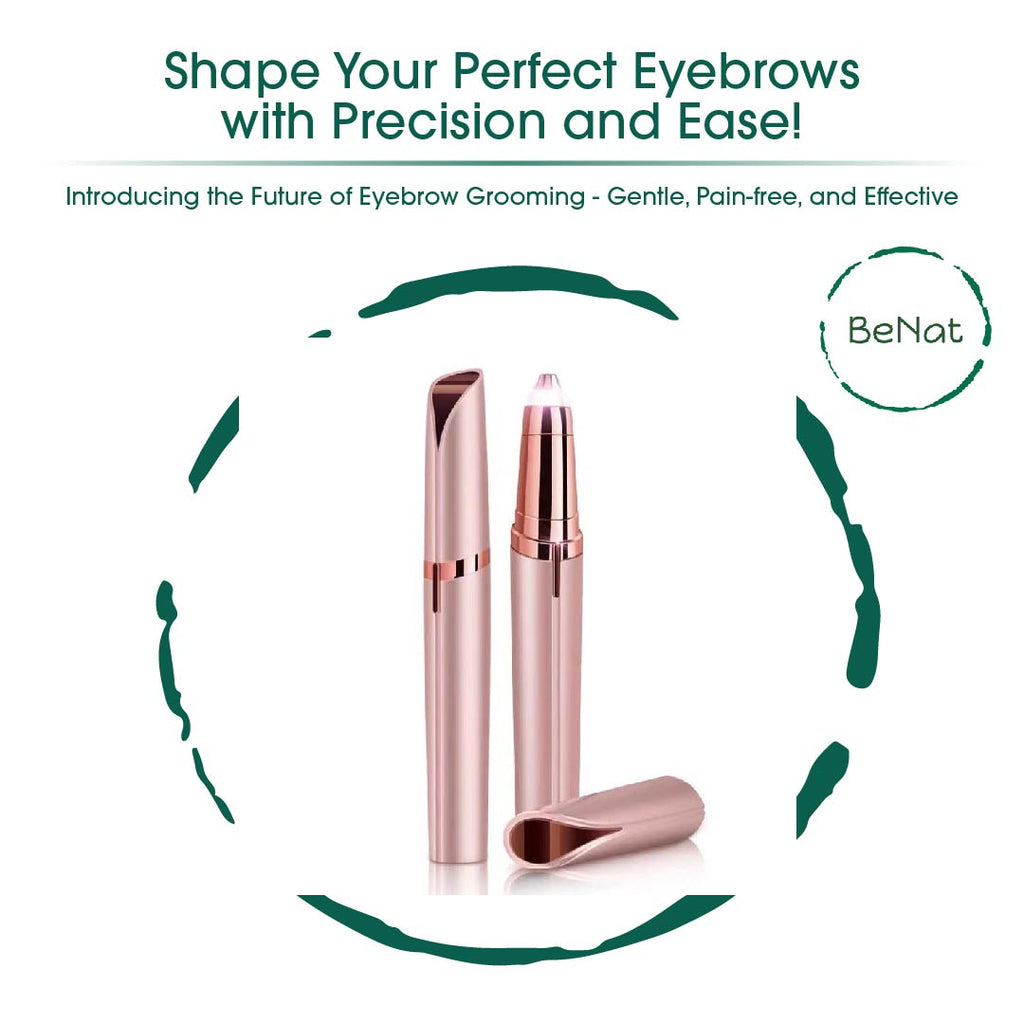 Rechargeable Facial & Eyebrow Hair Removers Set (2 Pack)