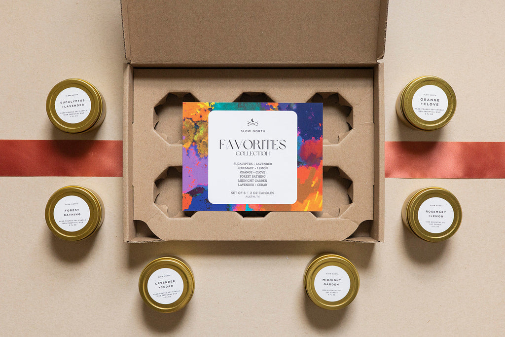 Favorites Collection Soy Wax Candle (6-Pack)