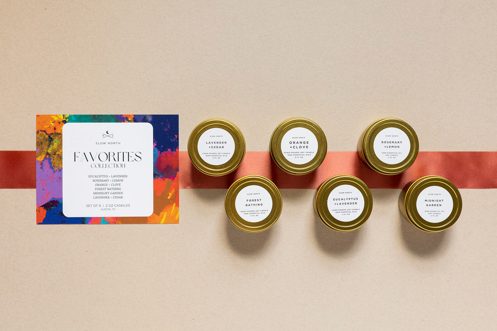 Favorites Collection Soy Wax Candle (6-Pack)