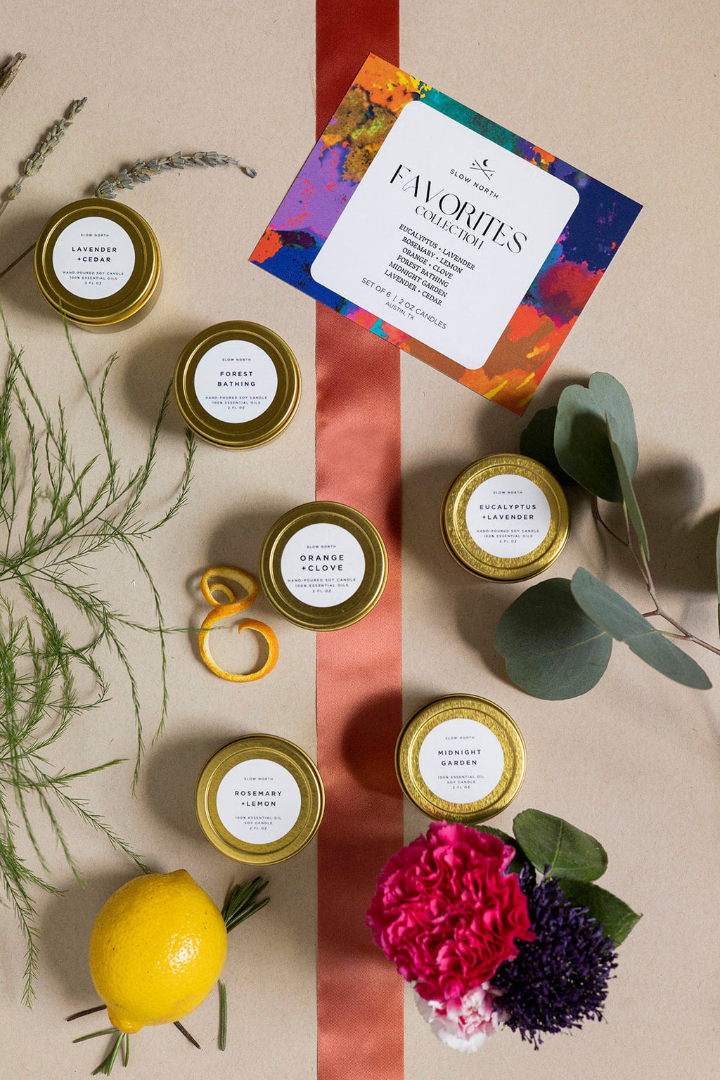 Favorites Collection Soy Wax Candle (6-Pack)
