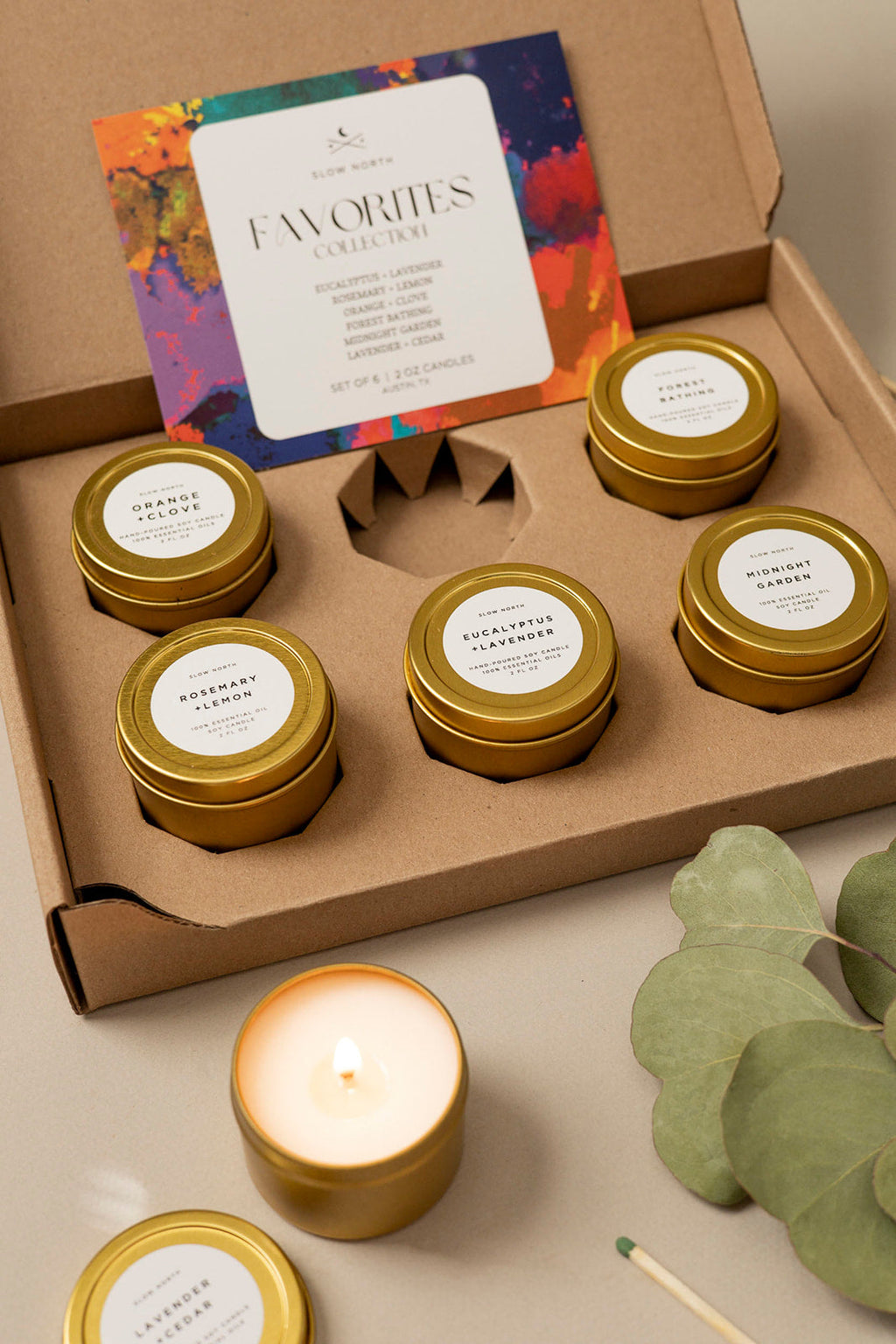Favorites Collection Soy Wax Candle (6-Pack)