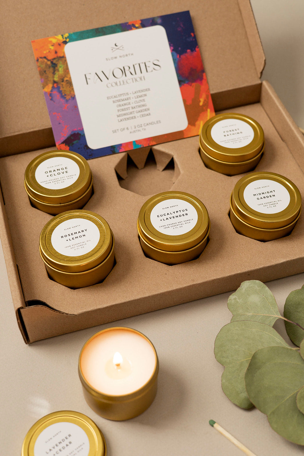 Favorites Collection Soy Wax Candle (6-Pack)