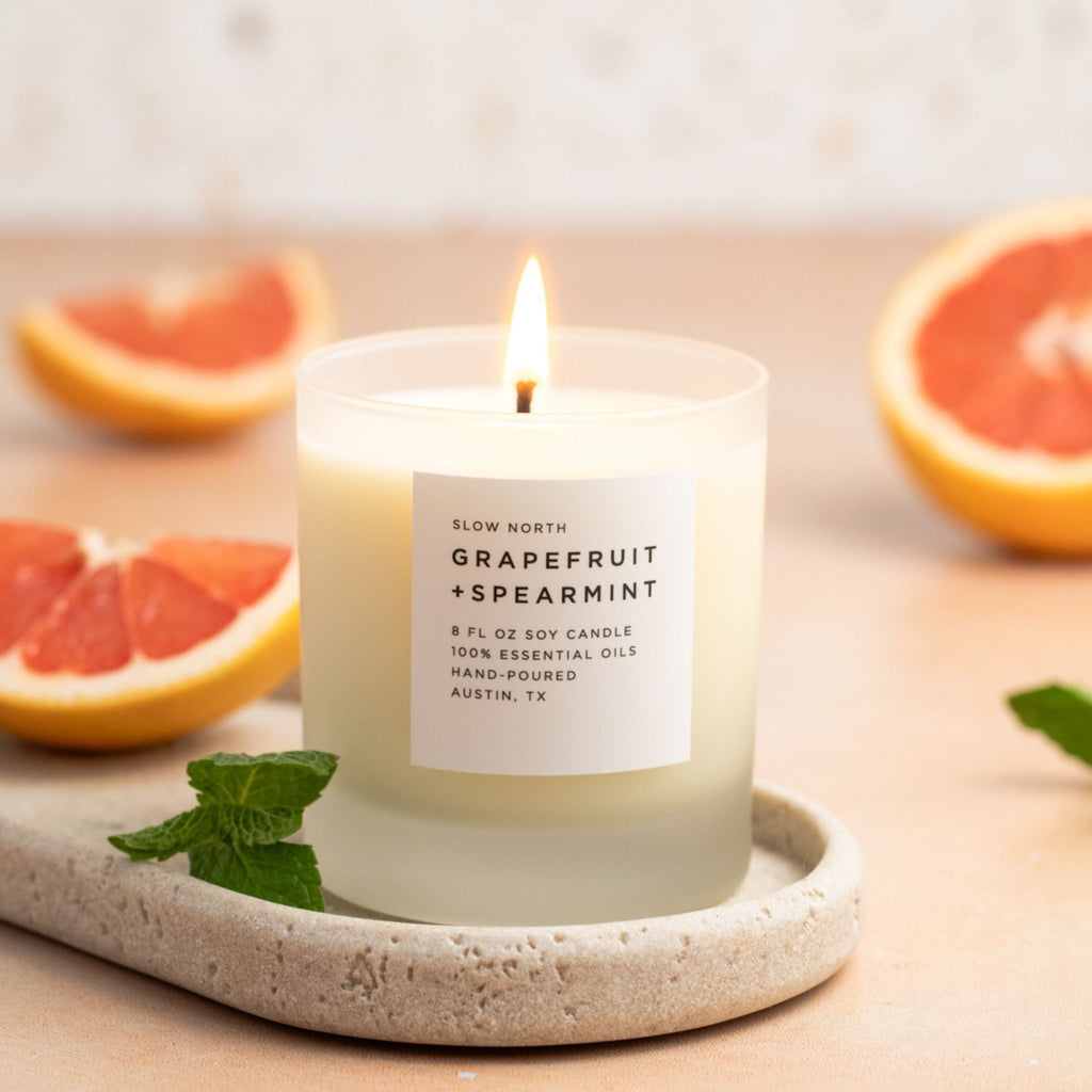 Grapefruit & Spearmint Signature Candle