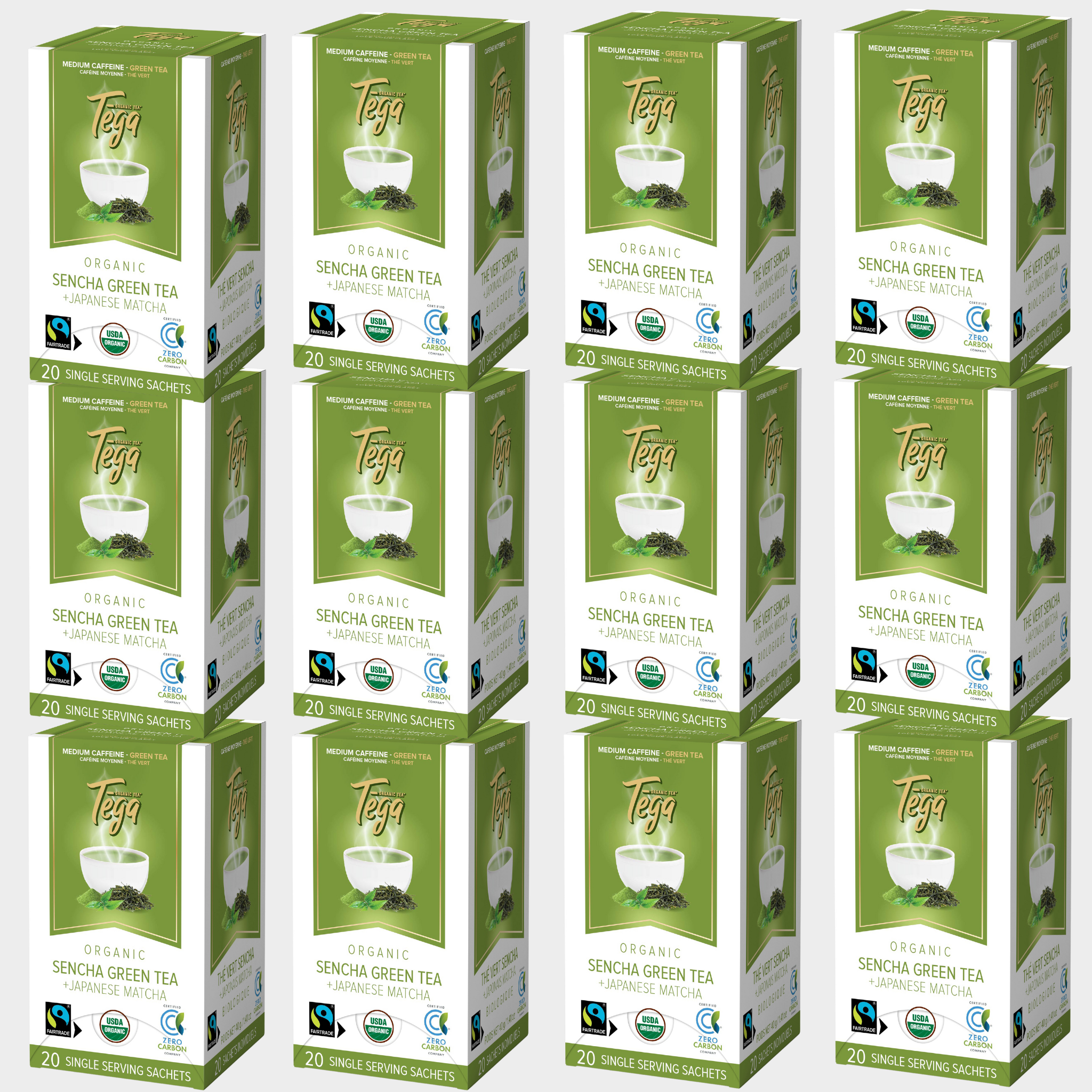 Sencha Green Tea w. Japanese Matcha Organic Tea