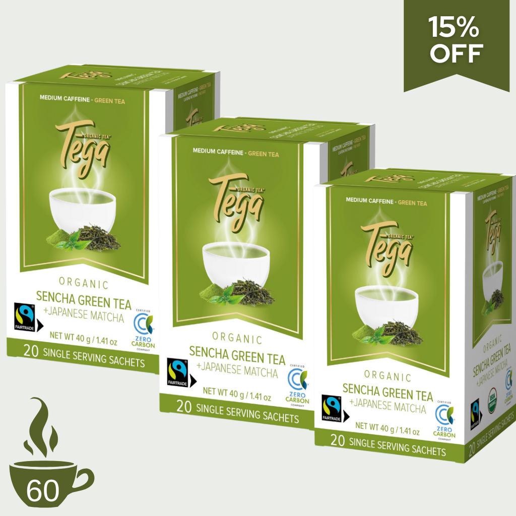 Sencha Green Tea w. Japanese Matcha Organic Tea