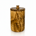 Olive Wood Jar with Lid