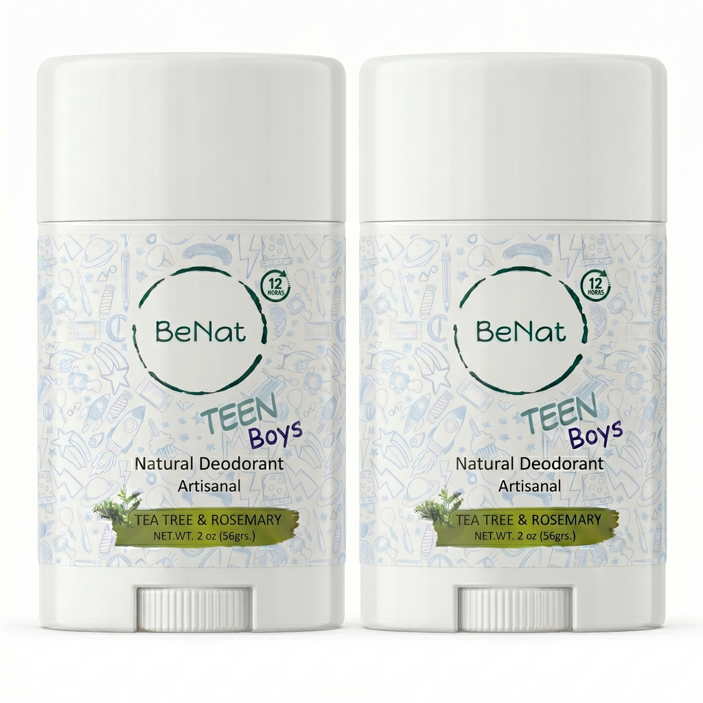 All-Natural Deodorants for Children & Teens (2-Pack)