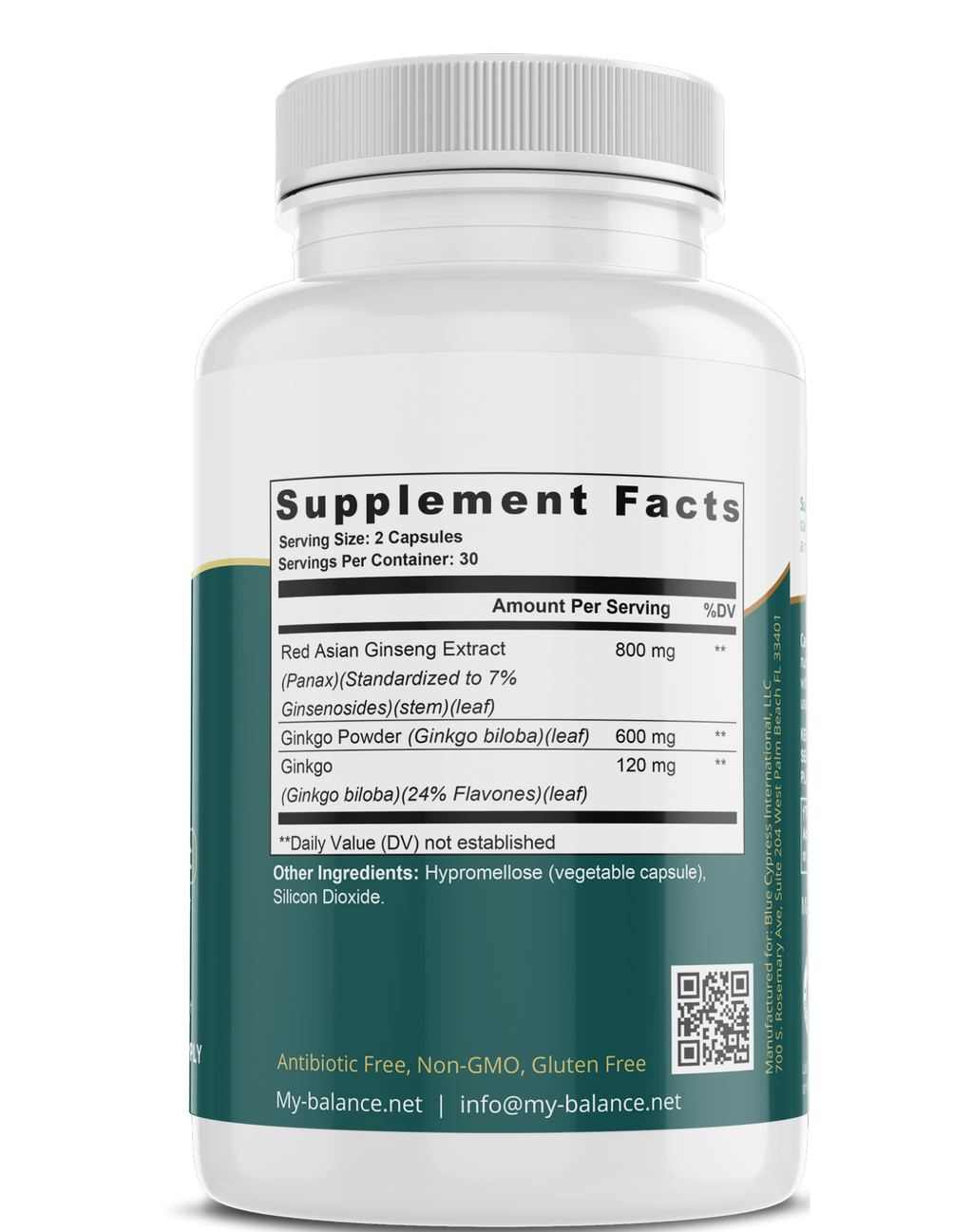 Ginkgo Biloba with Ginseng Extract