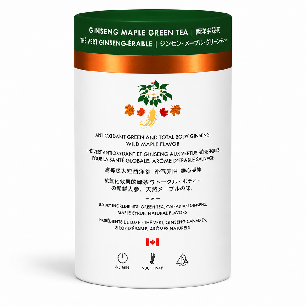 Maple Ginseng Luxury Green Tea