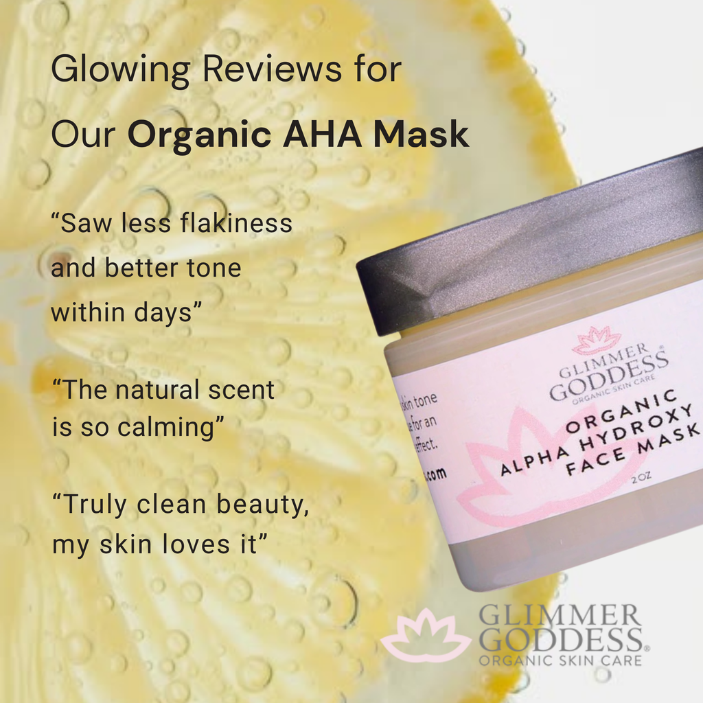 Organic Alpha Hydroxy Acid Face Mask