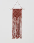 Granada Macrame Wall Hang | Tile Red