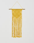 Granada Macrame Wall Hang | Yellow