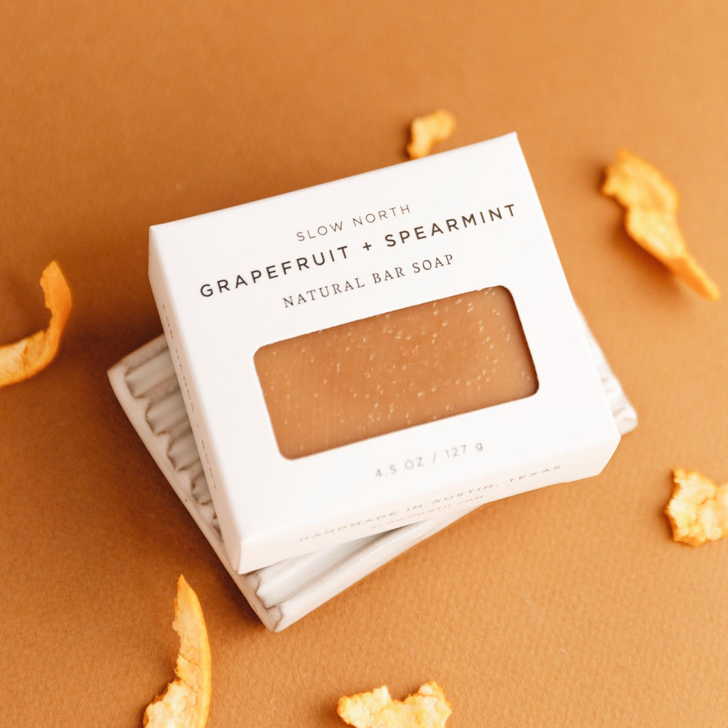 Grapefruit & Spearmint Natural Bar Soap
