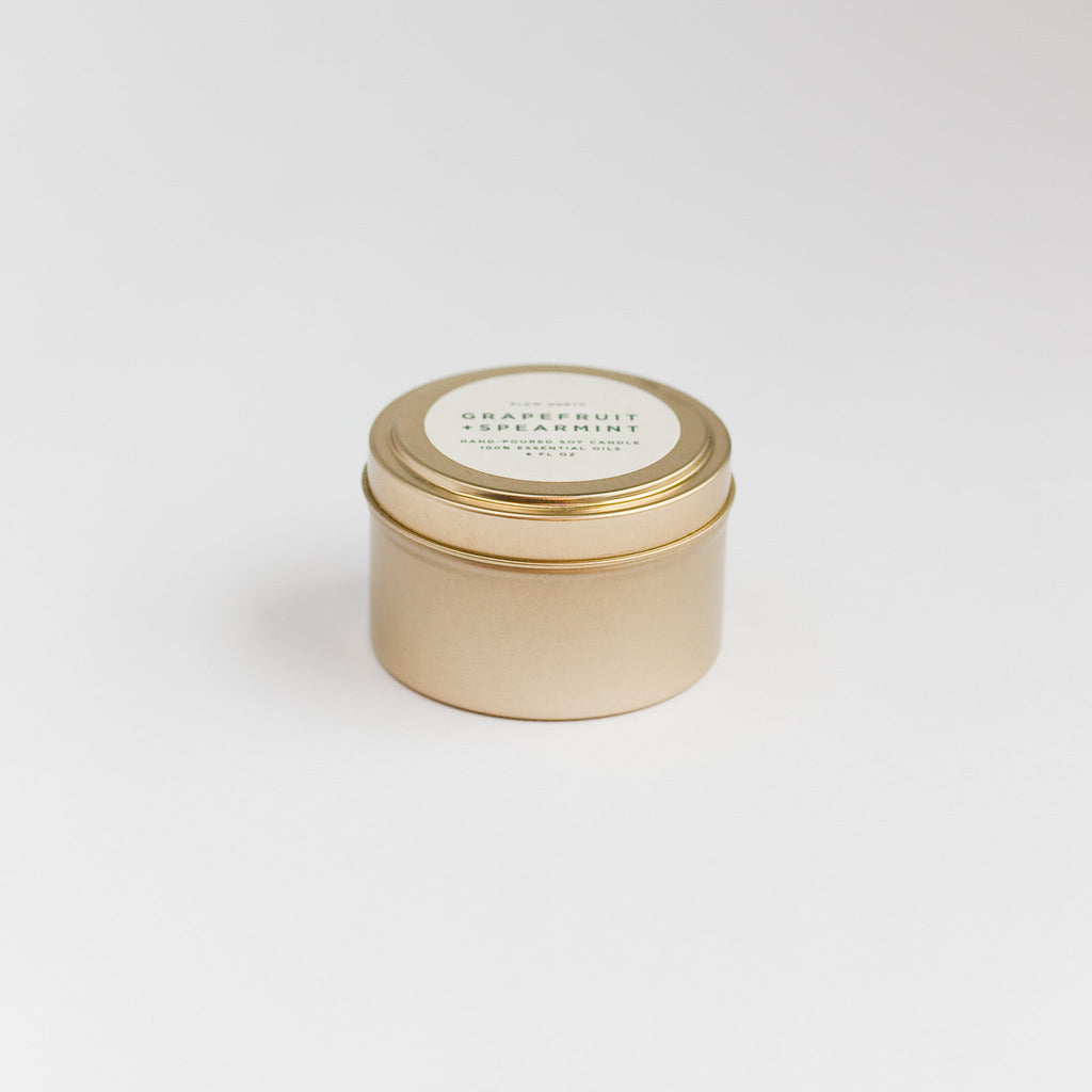 Grapefruit & Spearmint Soy Wax Candle