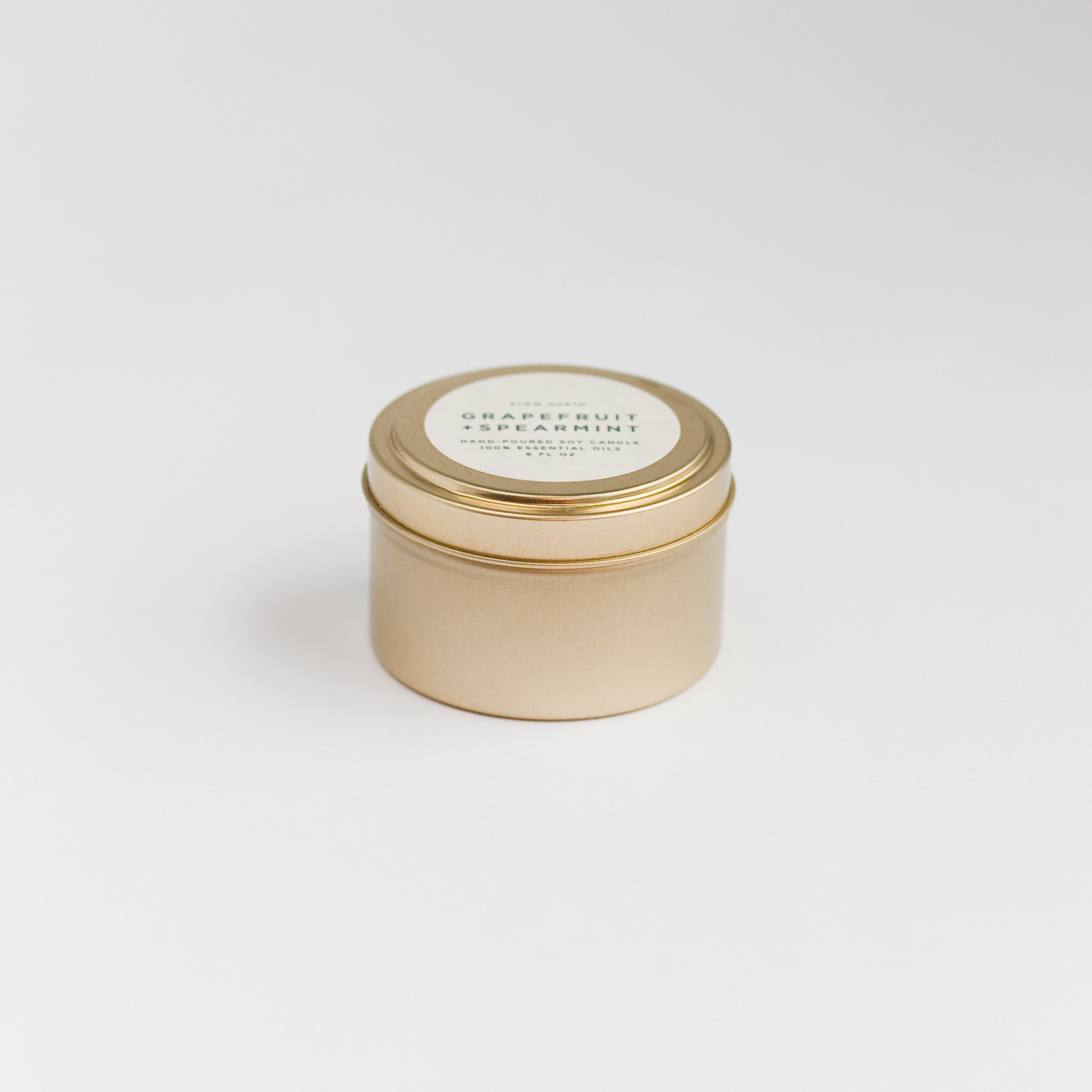 Grapefruit & Spearmint Soy Wax Candle