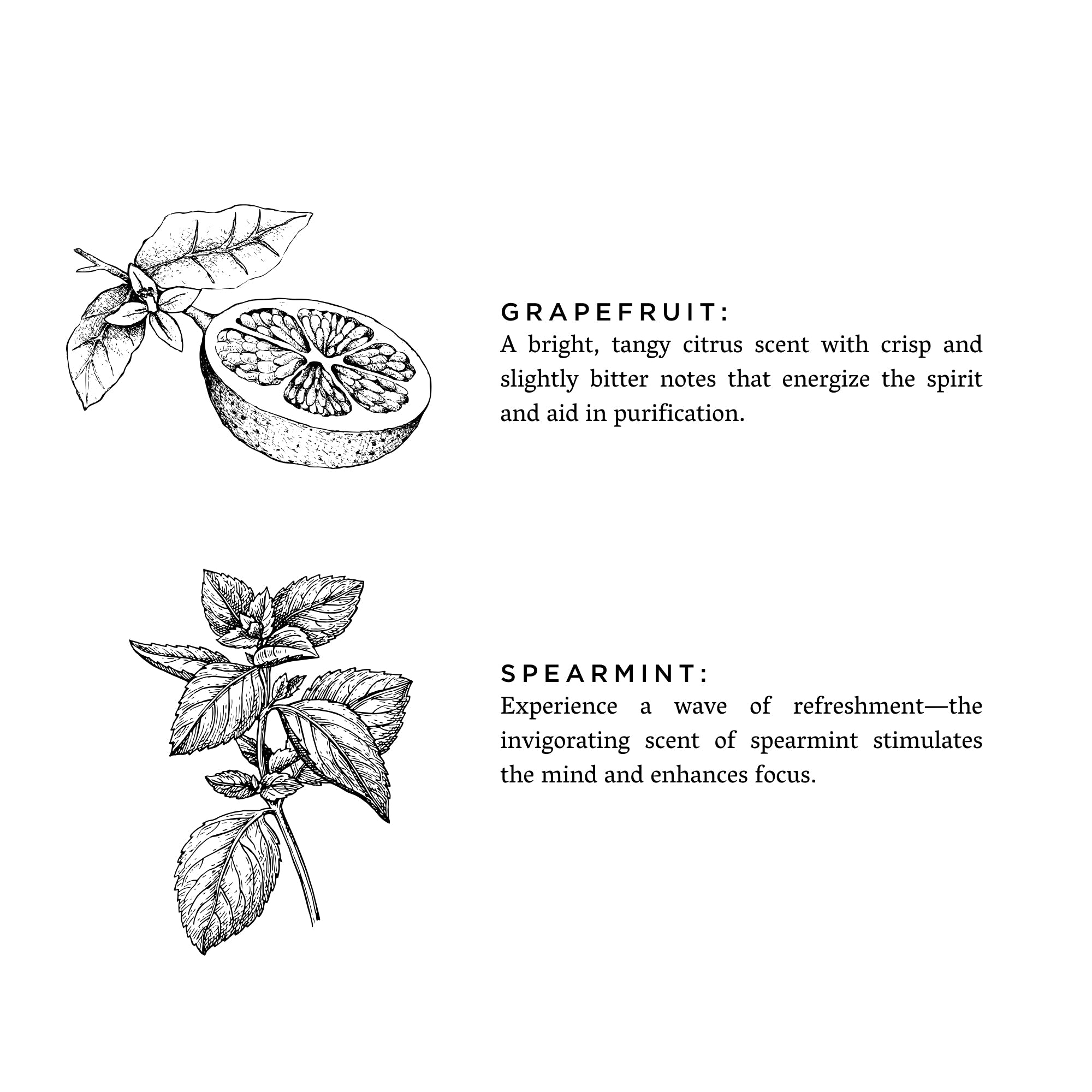 Mini Linen Spray - Grapefruit & Spearmint