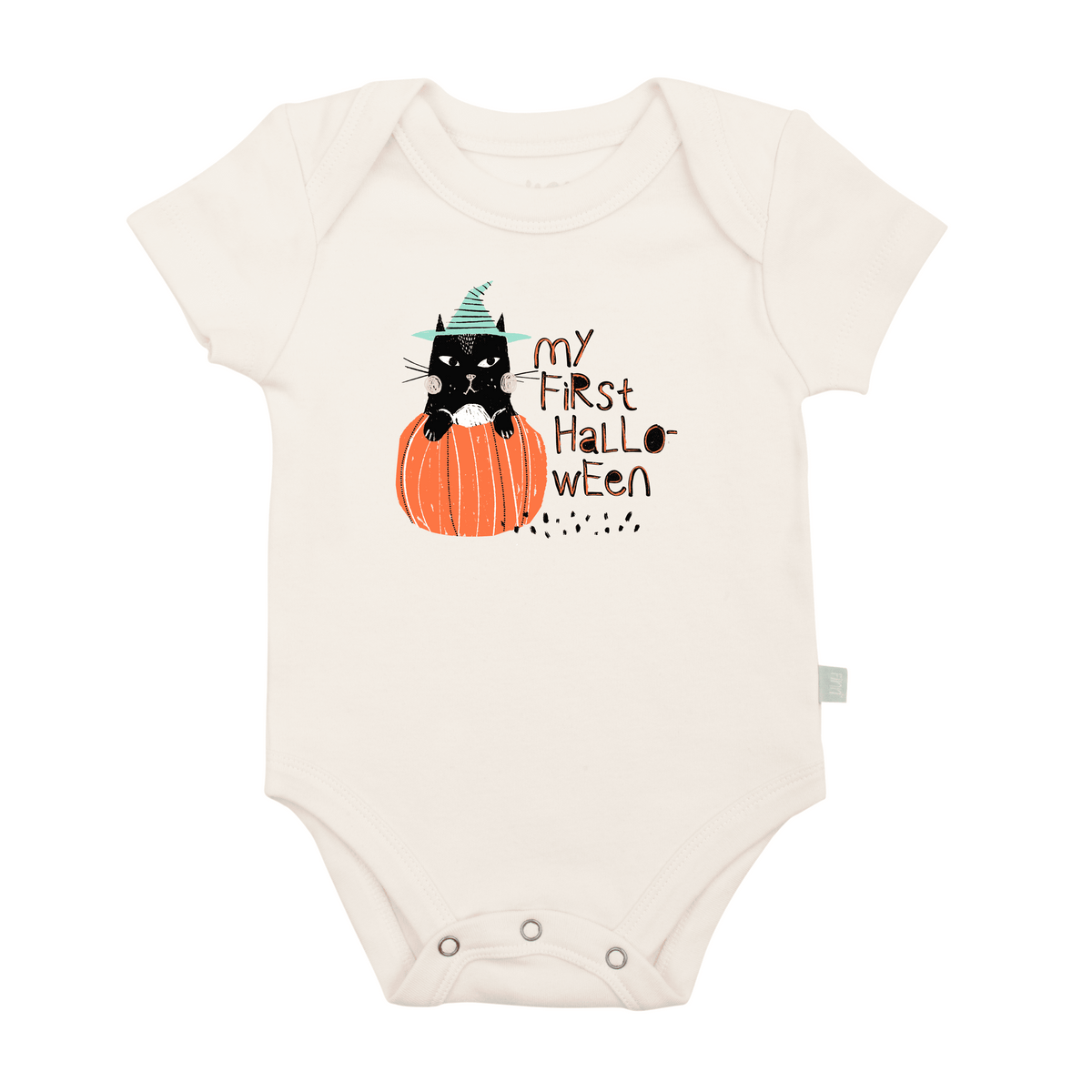 My First Halloween Cat Bodysuit