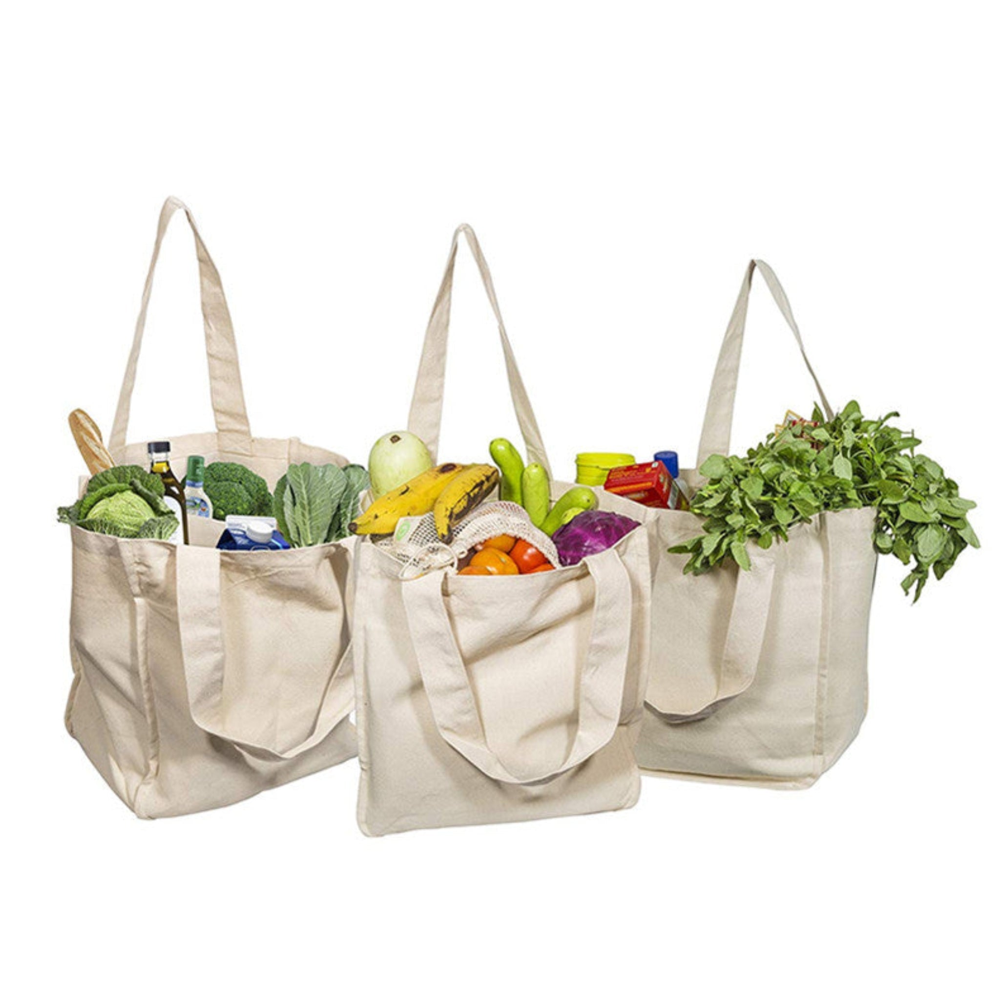 Reusable Tote Mesh Bag with 6 Internal Sleeves