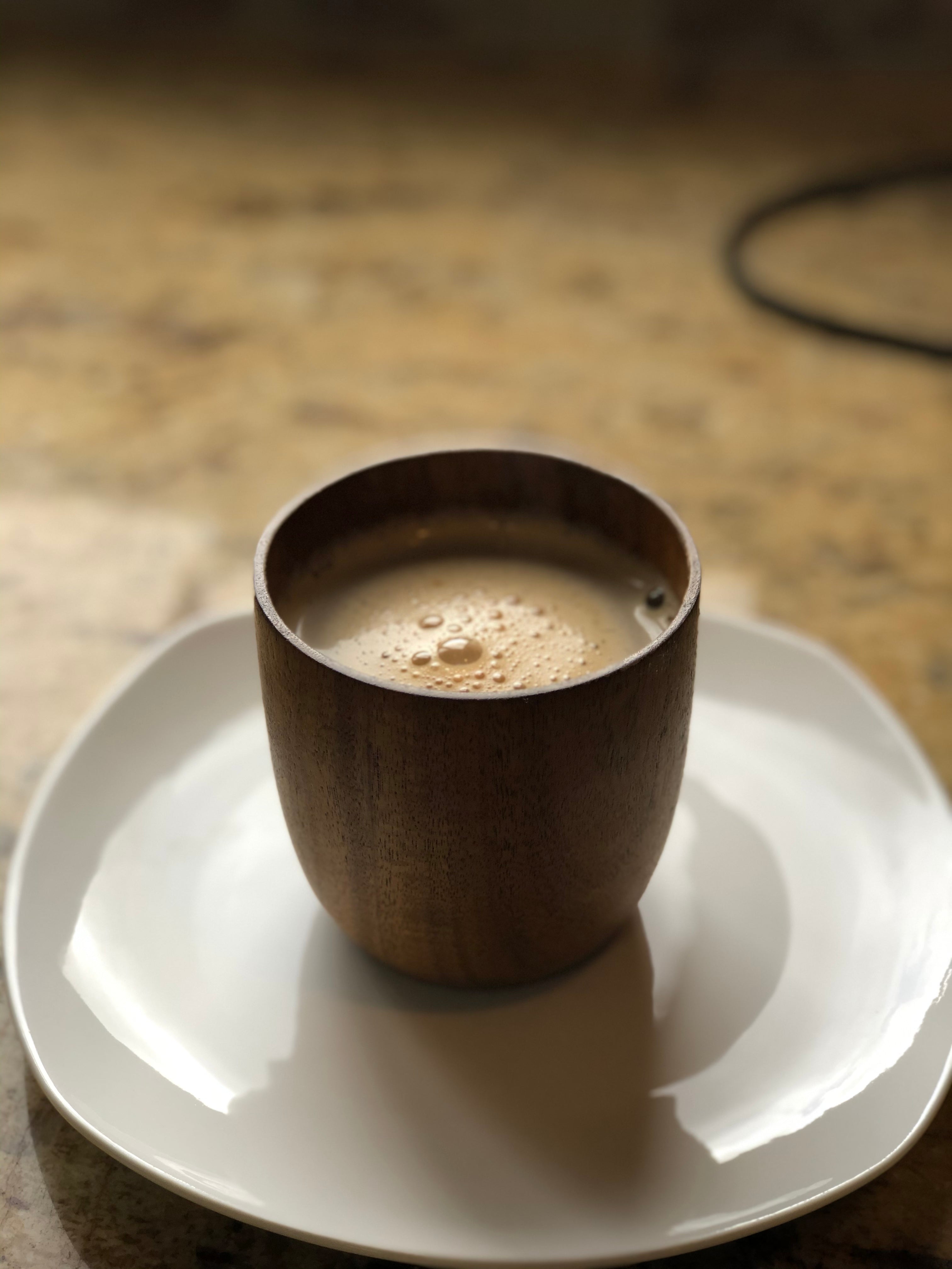 Zavis Green Acacia Wood Cup (20oz)