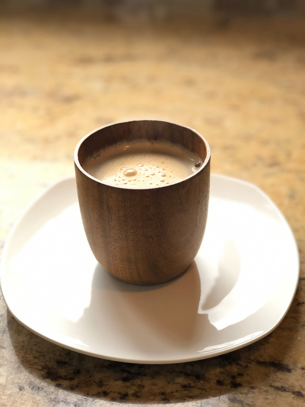 Zavis Green Acacia Wood Cup (13.5oz)