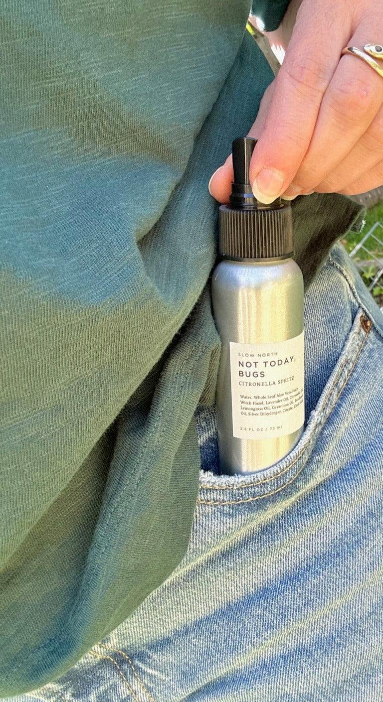 "Not Today, Bugs" Mini Bug Spray (2.5oz)