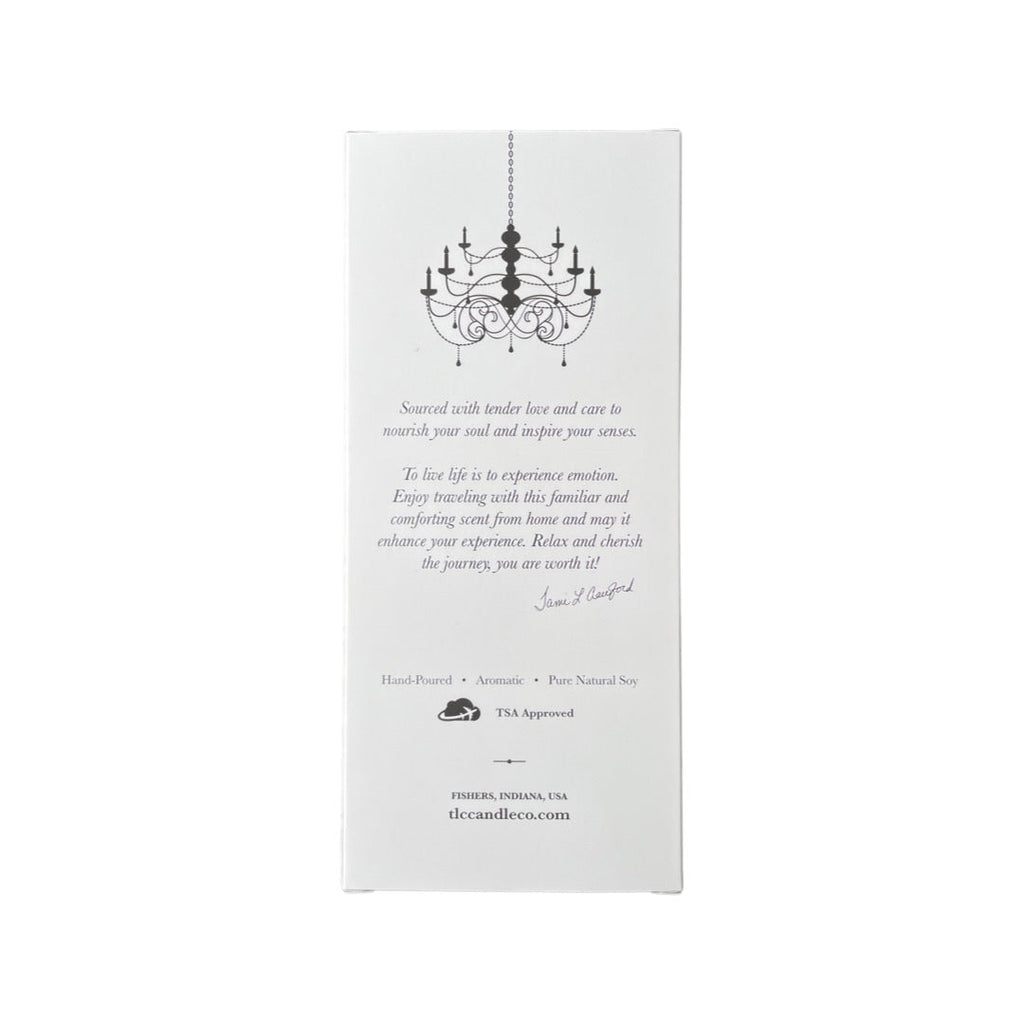 Travel Candle with Matches - Citrus Tree